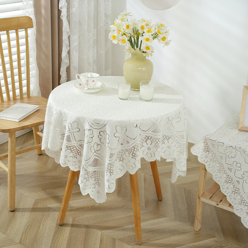 长方形复古白色蕾丝桌布级感 床头柜 洗衣机 冰箱沙发防尘盖布,居家布艺,桌布,淘宝优惠券,粉丝福利购,淘宝优惠卷
