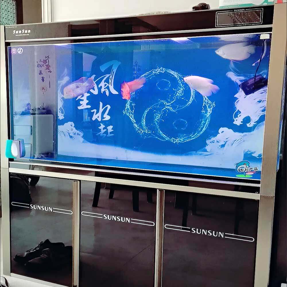 鱼缸背景新款3D高清贴图定制免胶静电贴风生水起双龙画水族箱壁纸,宠物/宠物食品及用品,底柜/落地缸,淘宝优惠券,粉丝福利购,淘宝优惠卷