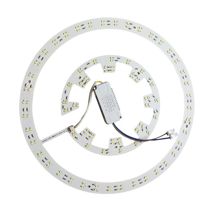 LED吸顶灯免对孔磁吸替换灯芯灯管灯条改装圆形超亮贴片LED光源