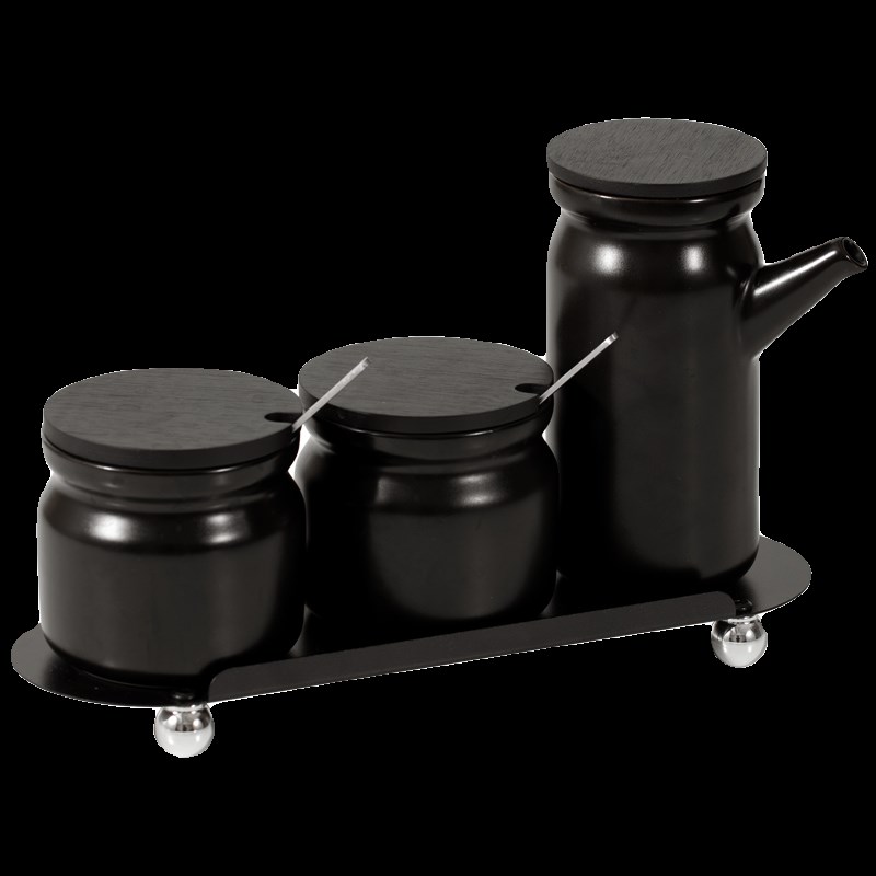 陶瓷轻奢家用耐高温油罐调料罐盐糖罐佐料调味盒油壶组合套装