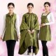 美甲美发工作服技师小工服奶茶咖中啡店围裙理发店发廊焗油染发衣