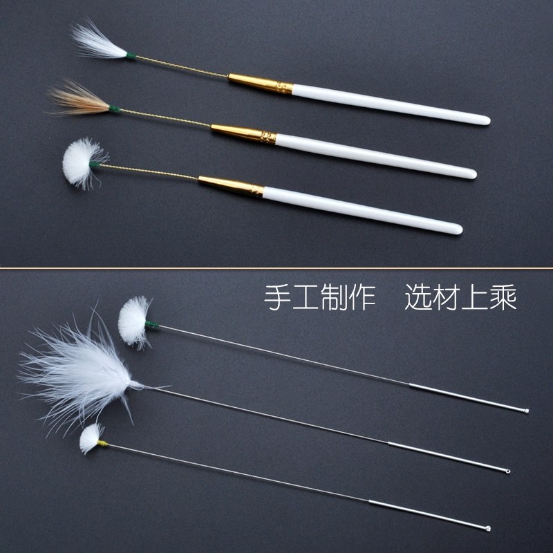 扬州专业掏耳朵工具套装挖耳朵神器高级采耳工具发光掏耳勺鹅毛棒