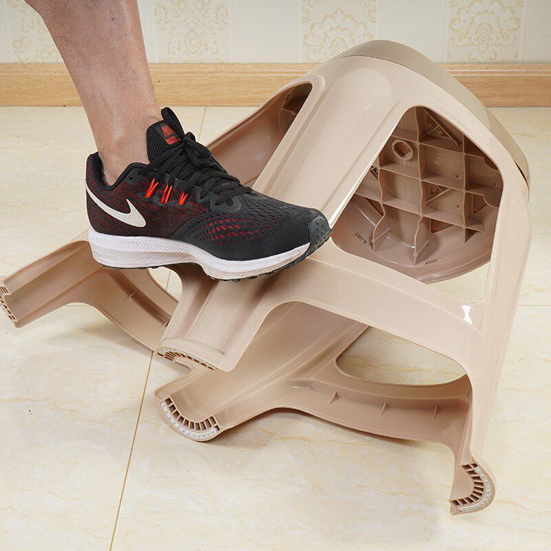 塑料凳子加厚家用大人结实防滑客厅板凳时尚简约浴室经济型塑胶椅