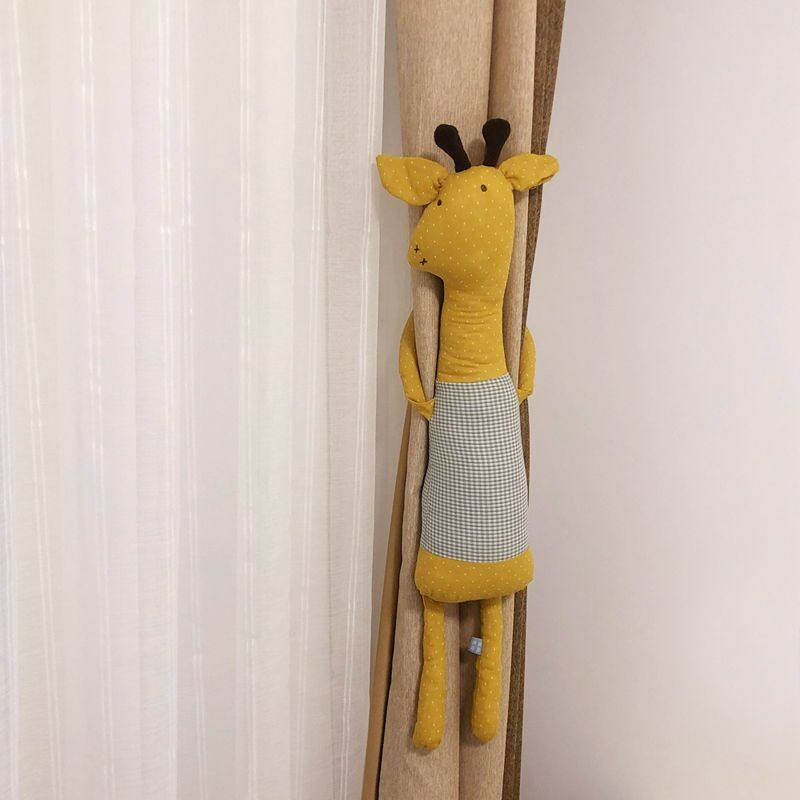 创意卡通窗帘扣绑带超大号斑点长颈鹿客厅卧室窗帘装饰绑带,居家布艺,窗帘绑带,淘宝优惠券,粉丝福利购,淘宝优惠卷