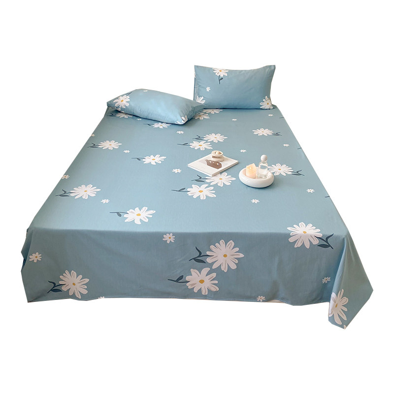 罗兰生活学生宿舍全棉床单单件简约小清新纯棉床罩单品床上用品,床上用品,床单,淘宝优惠券,粉丝福利购,淘宝优惠卷