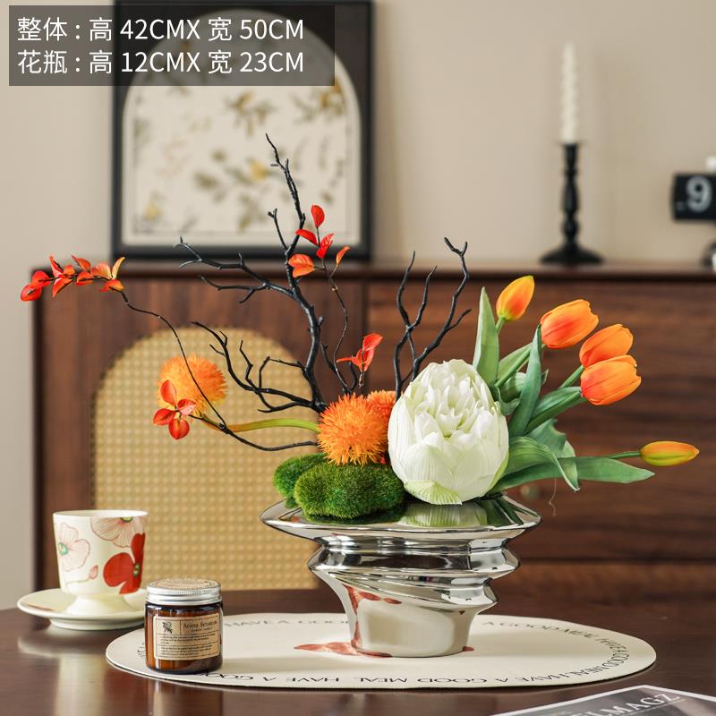 采购产品装饰花，QJB人造花，优雅的餐厅花，店桌花，酒优雅花花