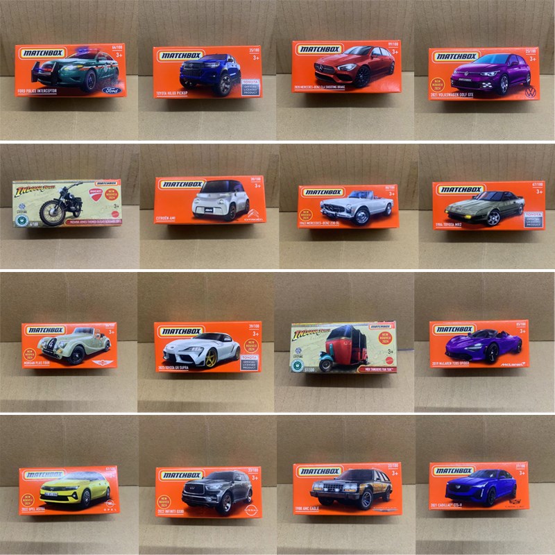 DNK70火柴盒城市英雄彩盒交通系列车模儿童玩具车Y模型合金车