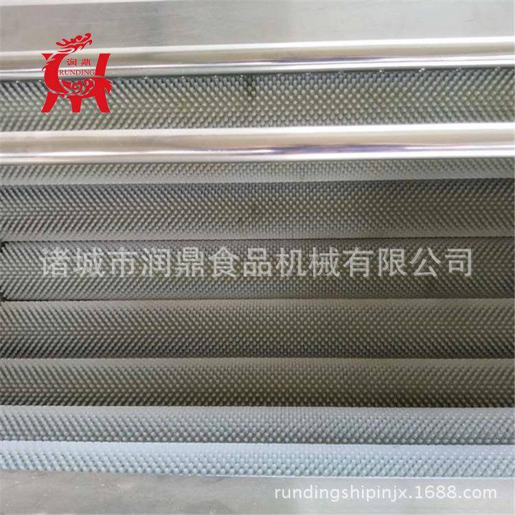 专业生产分解残留农药洗菜机净菜加工成套设备半自动出料