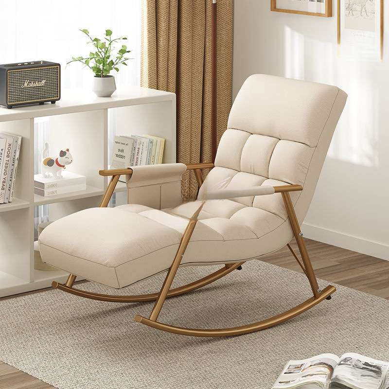 网红摇摇椅家用阳台午睡休闲躺椅轻奢可躺懒人椅北欧懒人沙发包邮