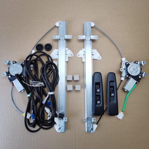 东风天龙天锦大力神手动车门玻璃升降器改装电动自动门窗车窗