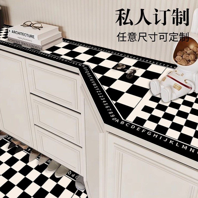 轻奢高级感电视柜餐边柜桌垫台面保护垫鞋柜酒柜防脏桌布玄关鞋柜,居家布艺,桌布,淘宝优惠券,粉丝福利购,淘宝优惠卷