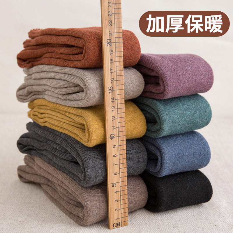 冬季长袜子女加厚保暖毛巾棉袜高筒及膝袜黑色jk加绒毛圈小腿袜潮,女士内衣/男士内衣/家居服,长筒袜,淘宝优惠券,粉丝福利购,淘宝优惠卷