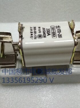 低压熔断体 有填料封闭熔断器RTO-200A 铜件 RT0-200带底座380V