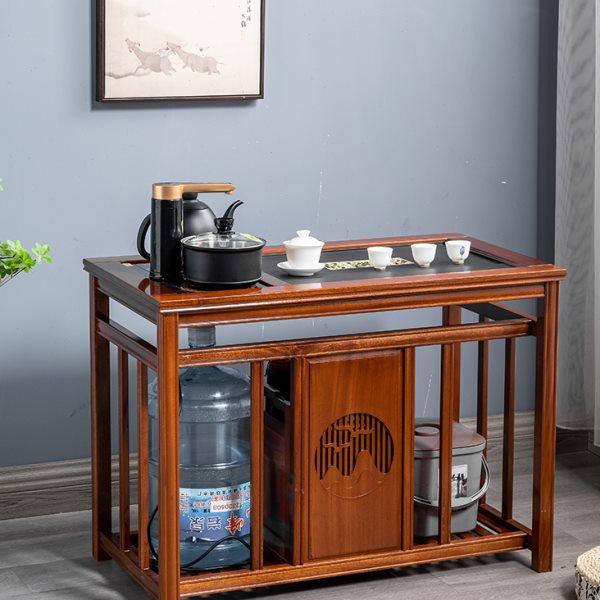 花梨木茶台家用茶桌椅组合客厅办公茶几烧水壶一体阳台实木泡茶桌,住宅家具,茶几,淘宝优惠券,粉丝福利购,淘宝优惠卷