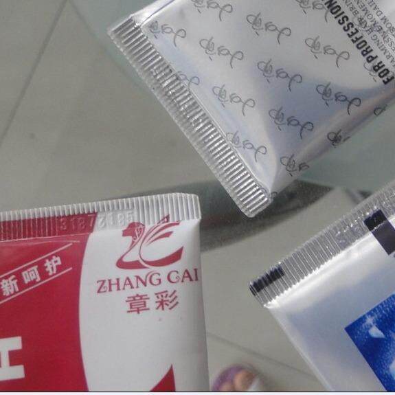 气动封软管封尾机 封改印期口设备 洗面奶牙膏爱克威重新打日码尾