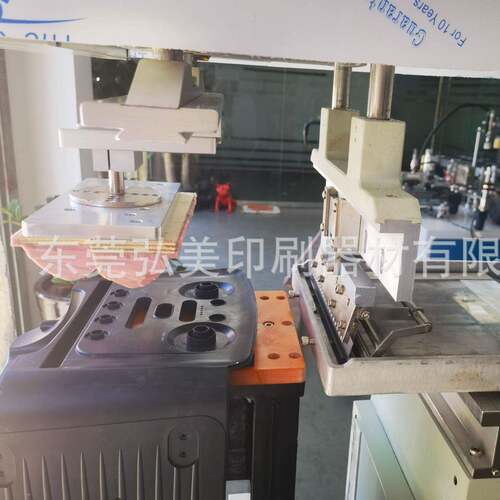 塑音箱外壳单色移毂印机 电HM-8110D胶饭锅面按键标轮识印刷设备