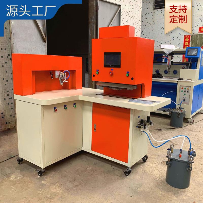 全自动拉窗折边机｜上胶功能｜模块组合式模具｜拉窗机