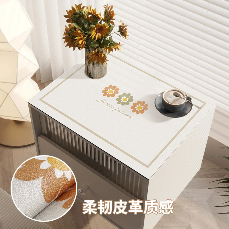 床头柜垫子防水防油免洗桌垫冰箱茶几洗衣机电视柜防尘桌布盖布,居家布艺,桌布,淘宝优惠券,粉丝福利购,淘宝优惠卷