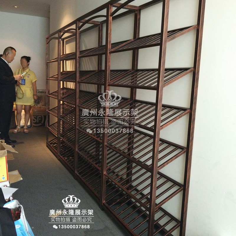 定制地下室简易酒架设计不锈钢酒架柜简约展示架立式酒瓶酒陈列架