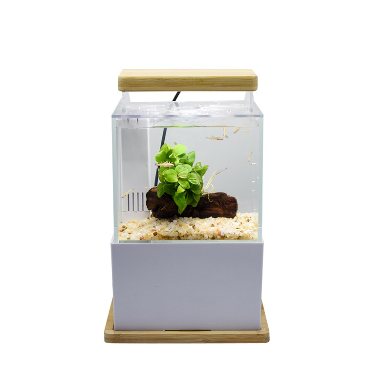 景湾桌面鱼缸超白高透微缸迷你底滤静音海水族箱过滤斗鱼生态缸,宠物/宠物食品及用品,桌面缸,淘宝优惠券,粉丝福利购,淘宝优惠卷