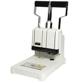 加厚装 订机铆管尼龙管胶管机热熔 订机财务凭证会计自动手动打孔装