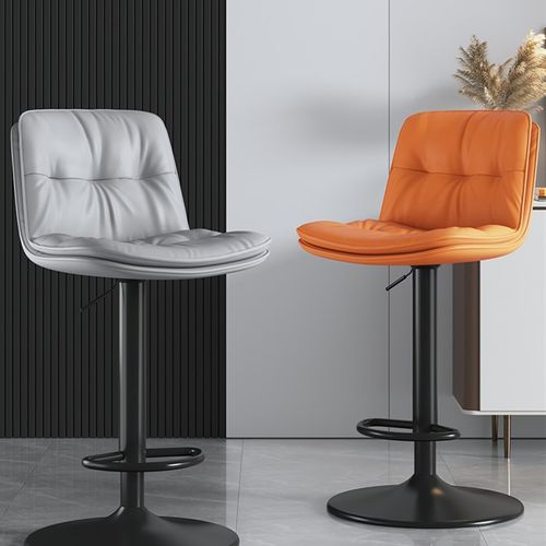 吧台椅子轻奢高级感高脚凳吧台凳可升降椅子酒吧椅收银台椅子转椅