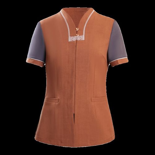 衣研堂房嫂工作服酒店服务员宾馆售楼部客房民宿阿姨保洁短袖女夏