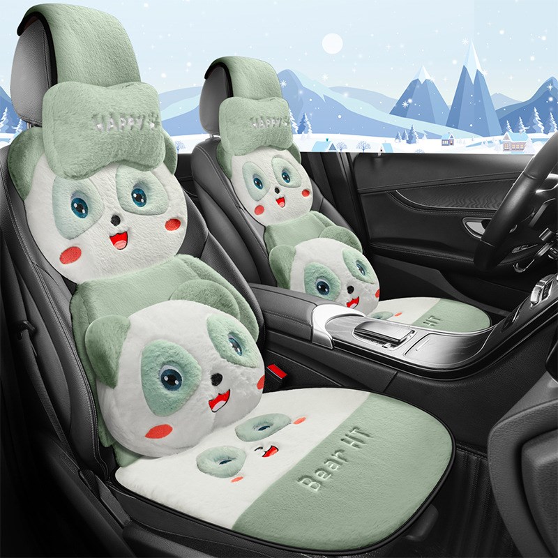 2022c年新款恒天立体熊毛绒冬季卡通多件套七件套