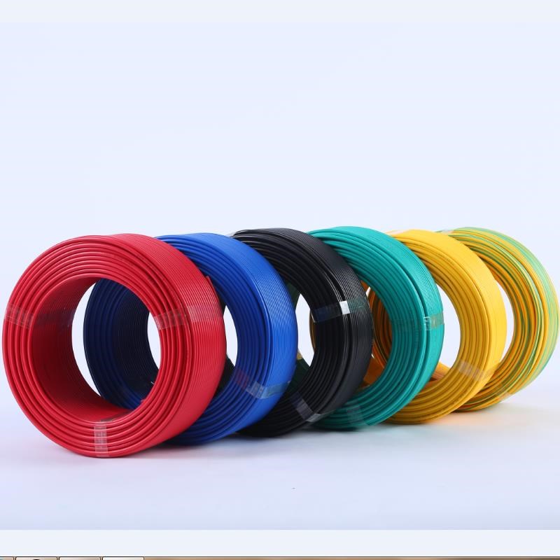 电线BV2.5平方铜芯4单芯纯铜硬线6铜线家用1.5/1家装单股10电缆线