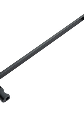 H030-D型轻奢淋浴房扶手黑色304不锈钢拉手P玻璃移门隔断极细把手