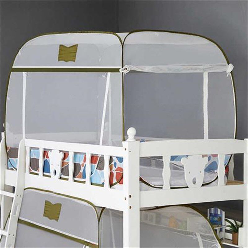 新款蒙古包蚊帐免安装方便拆洗可折叠学生宿舍子母床高低床上下铺