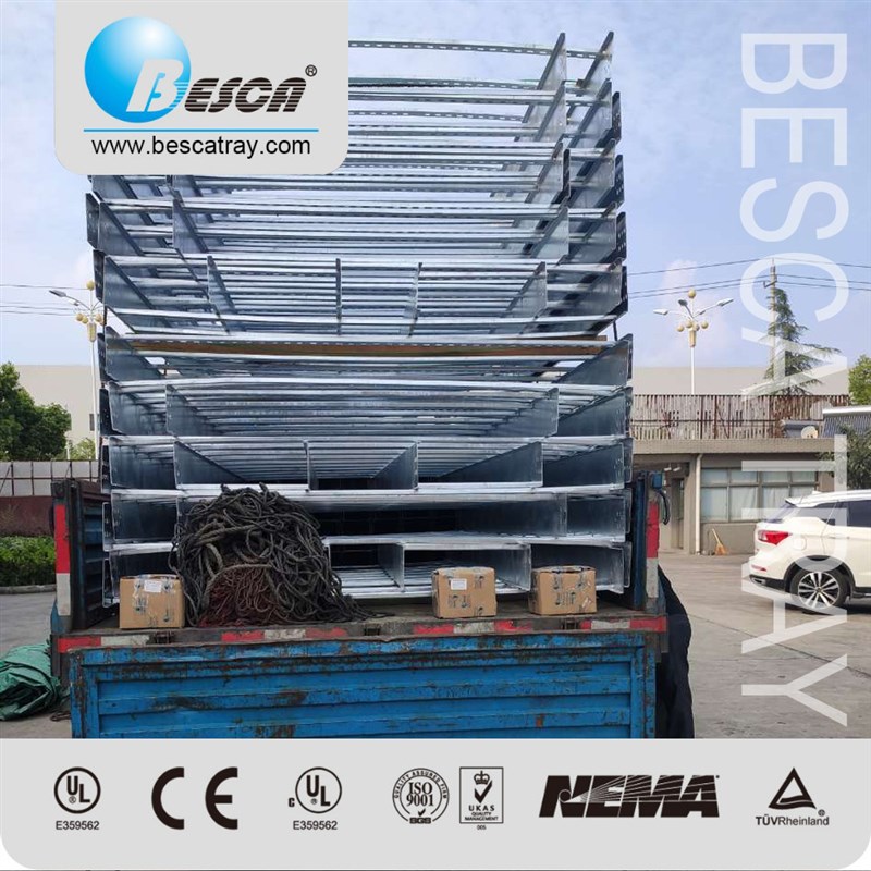 镀锌大跨距钢i制梯式桥架 热镀锌桥架 NEMA桥架