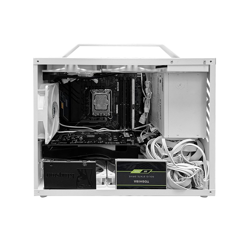 itx小机箱迷你电脑机箱matx主机机箱手提紧凑diy金属外壳定制机箱