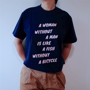 A Woman Without a Man 没男人的女人T恤 女性主义致敬电影好东西