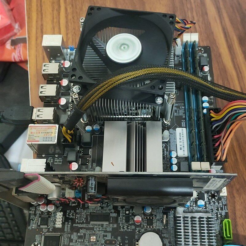 议价 x58主板+E56E45六核十二线程套装