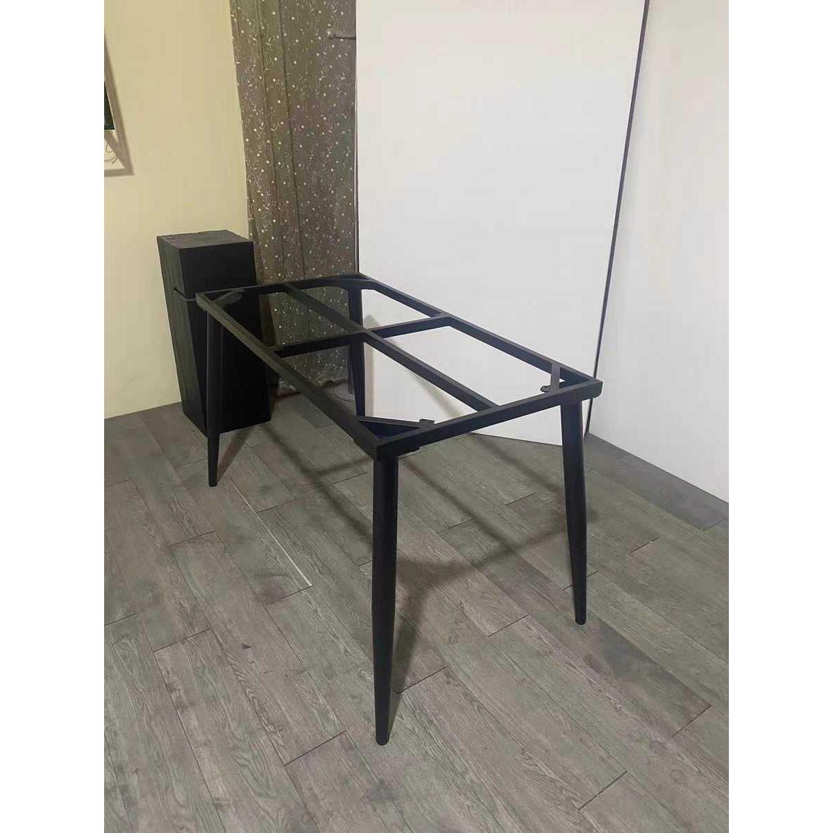 铁桌腿石板大理石玻璃大桌腿支架餐桌简单桌腿金属桌架定制