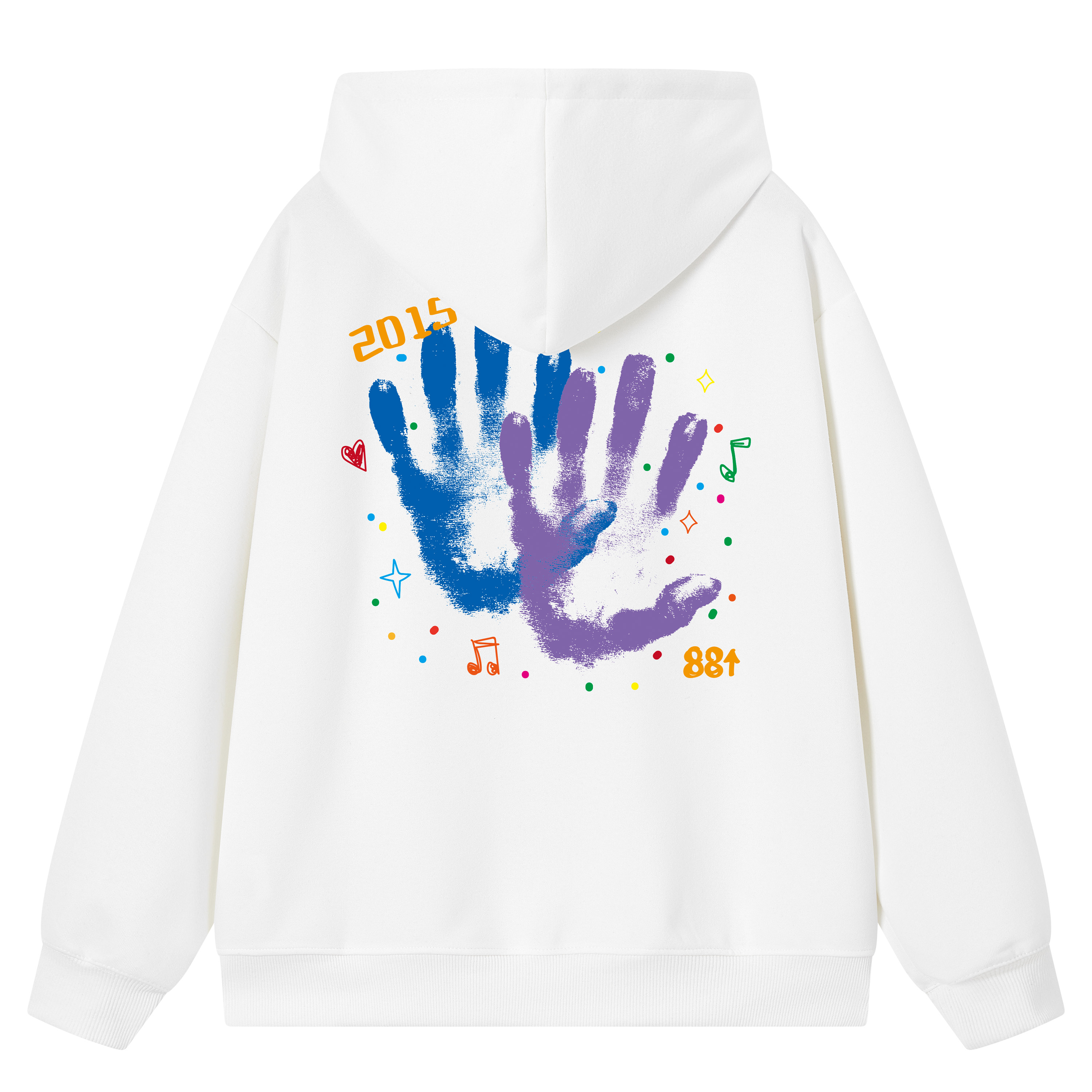 88rising宽松百搭情侣连帽卫衣