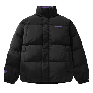 88rising基础款极简风面包服冬季加厚防风防寒印花羽绒服男女同款