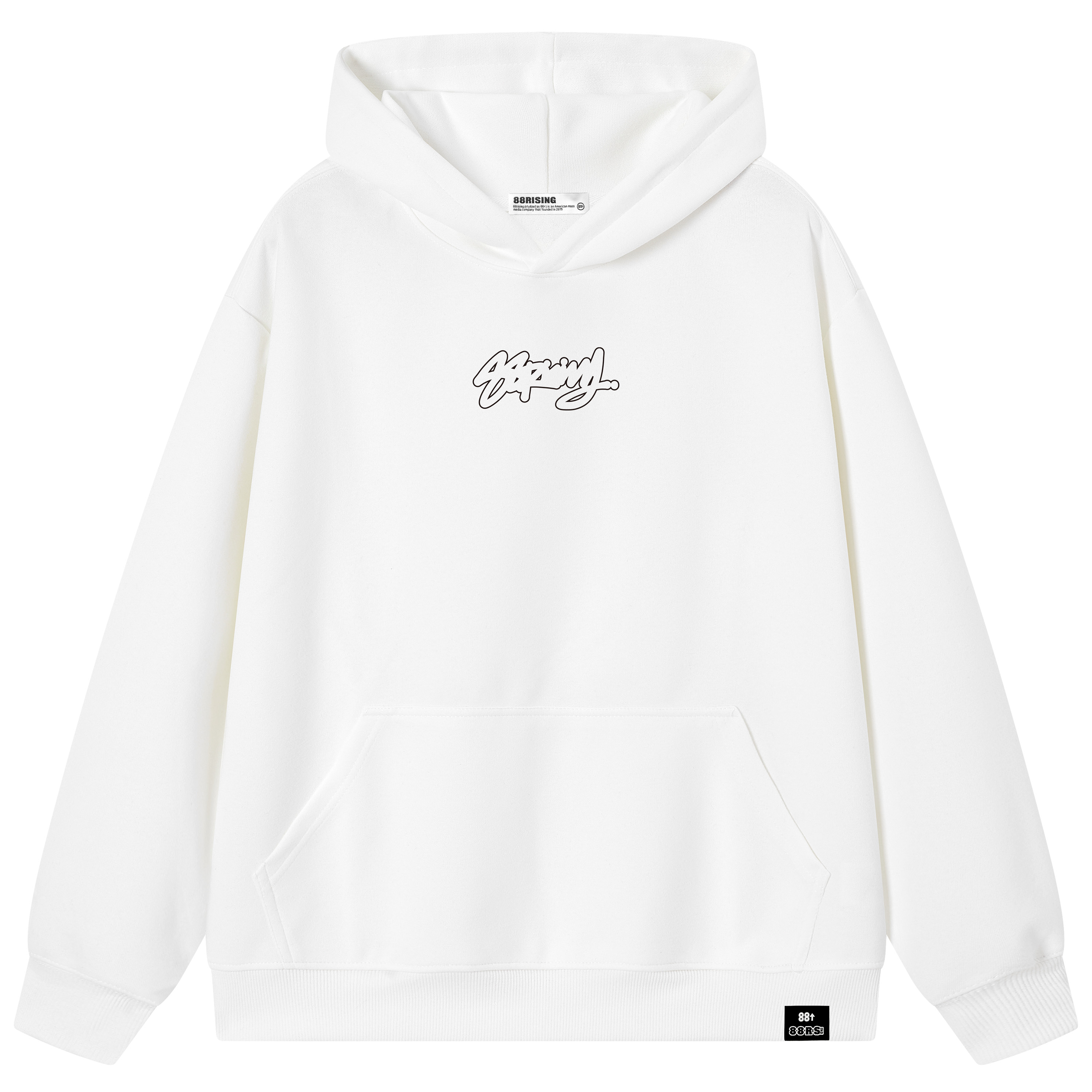 88rising印花涂鸦套头连帽卫衣