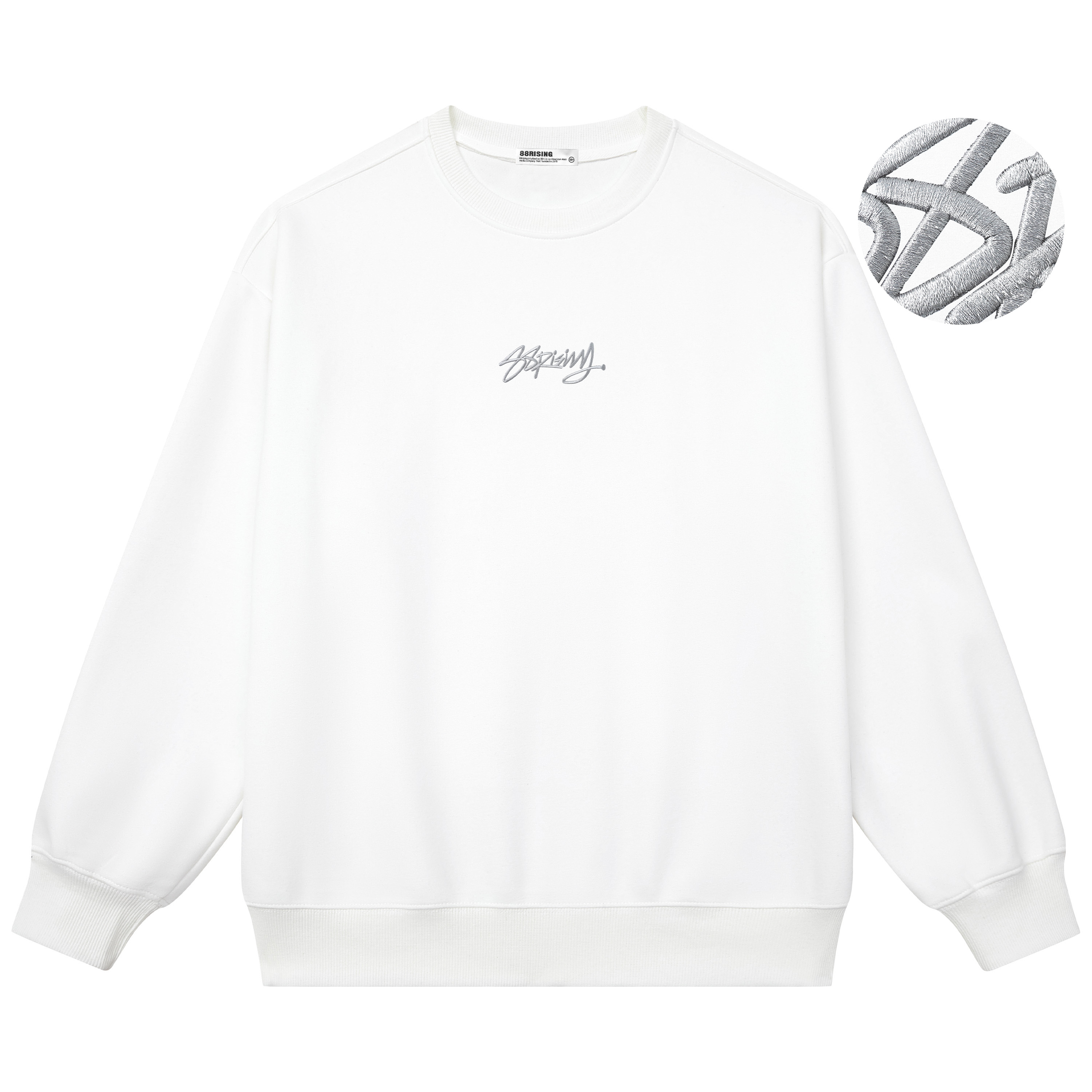 88rising宽松情侣套头圆领卫衣