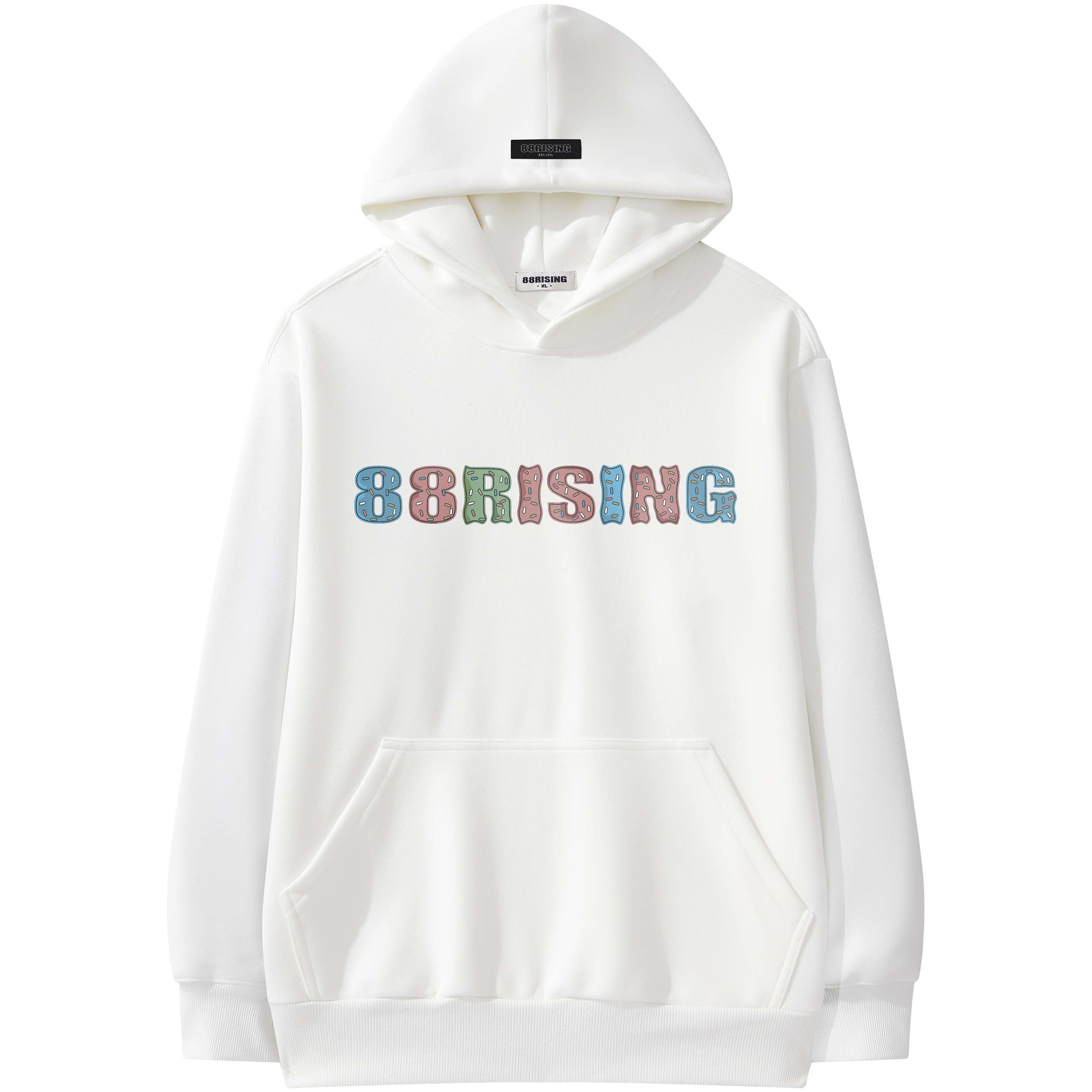 88rising休闲宽版落肩连帽卫衣