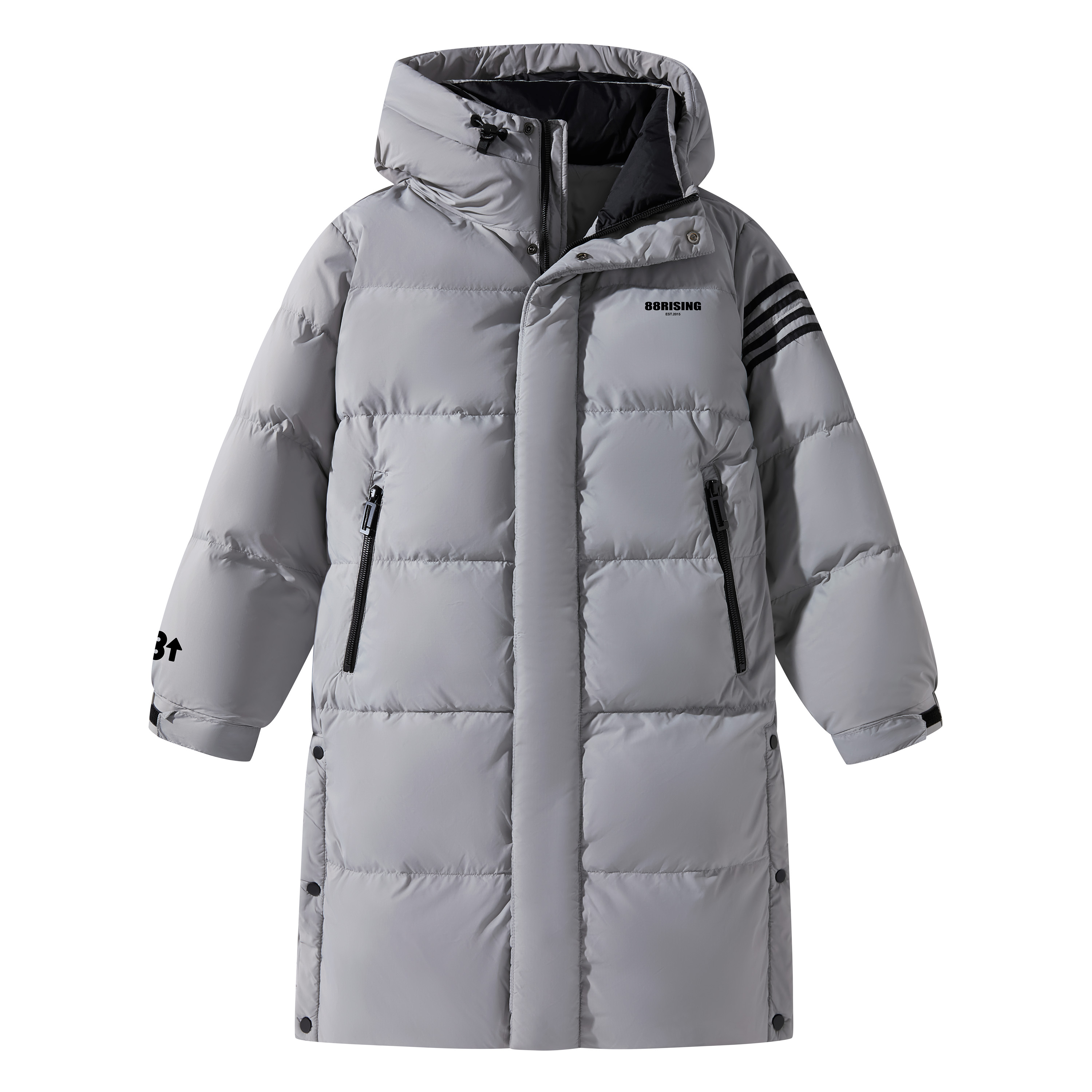 88rising长款直筒鸭绒防风羽绒服