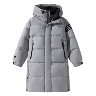 88rising 长款直筒鸭绒防风外套大衣保暖舒适中戏羽绒服 男女同款