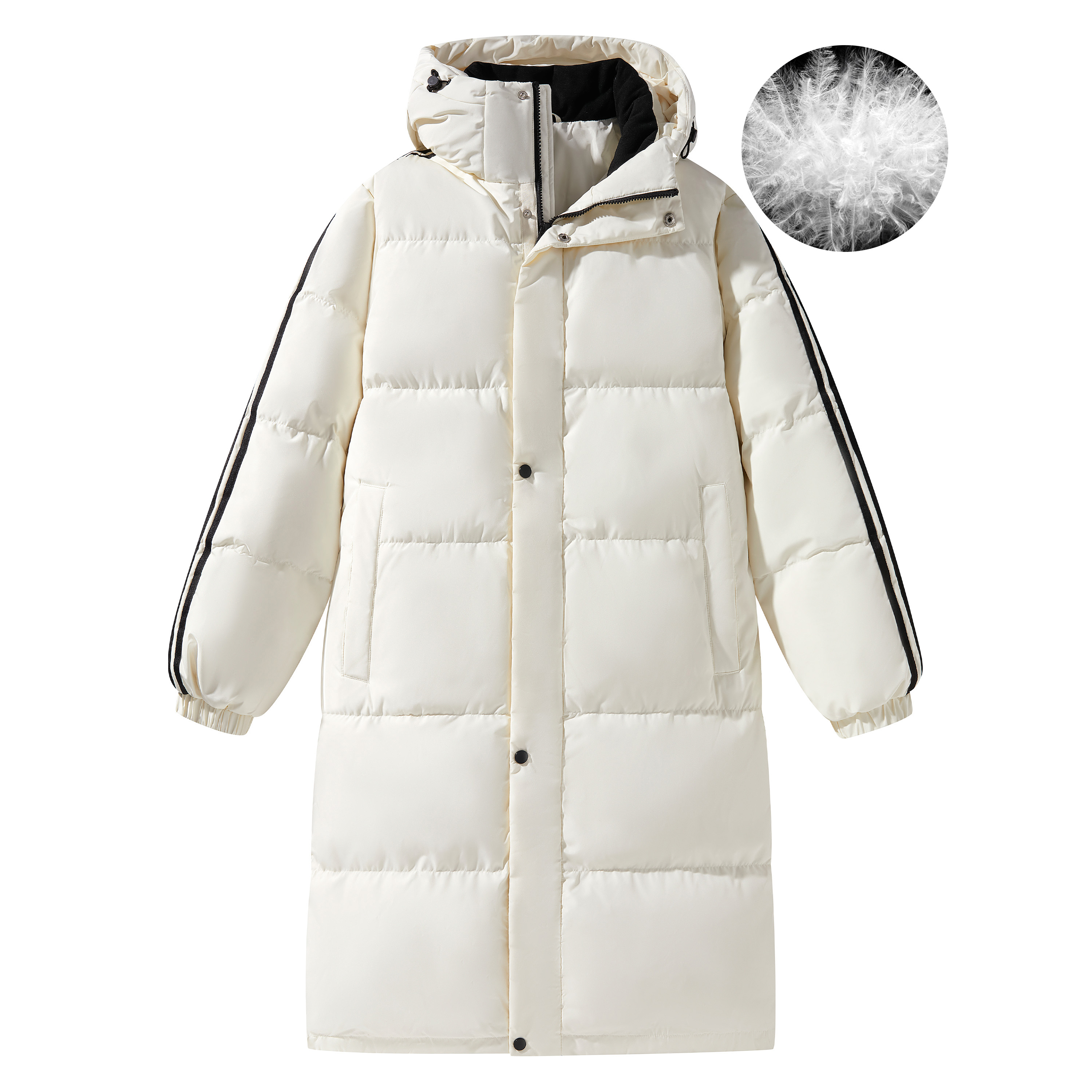 88rising长款加厚羽绒服