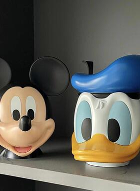 潮流米奇爱心摆件桌面半身像客厅家居饰品房间卧室桌面装饰摆件