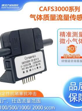 美国微气体流量传感器CAFS3000精准测量微小气体高精度响应速度快