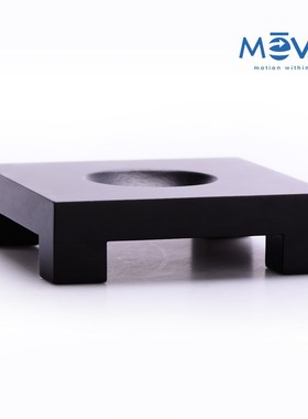 mova地球仪实木底座水晶球底座工艺品托架 亚克力摆件支架 刻字