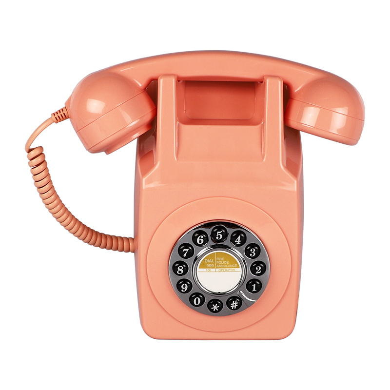 欧式复古电话机家用无绳仿古时尚创意老式转盘电话无线插卡电话