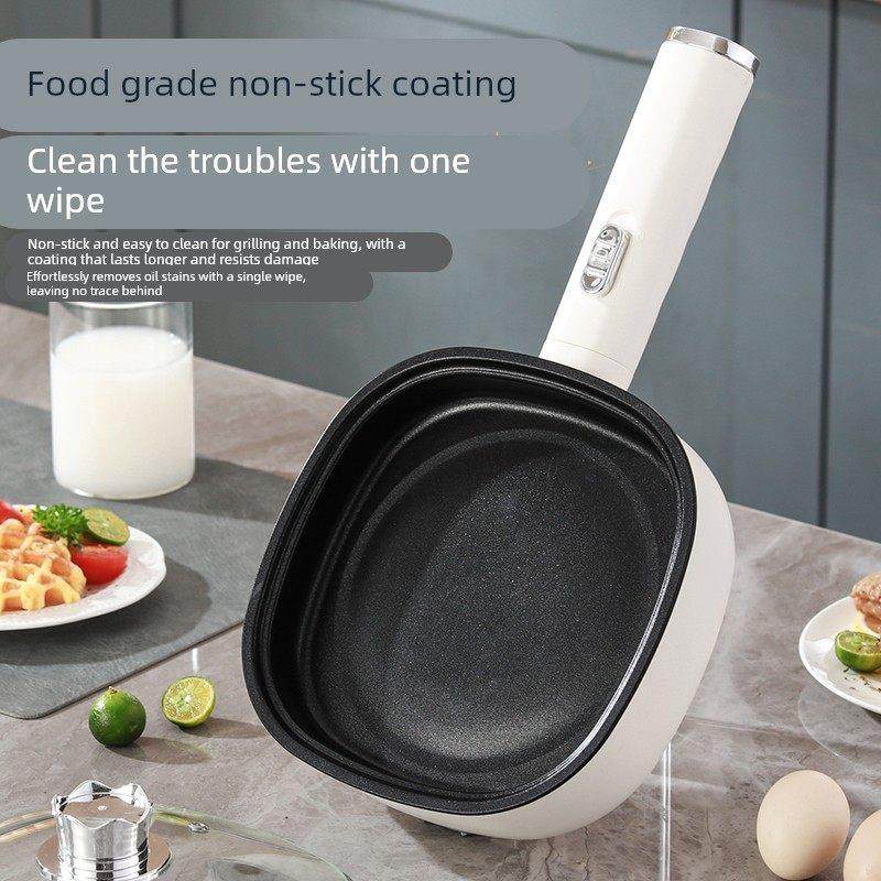 不粘平底煎锅饼烤小肉锅一体锅加厚电煎锅型家用多功能迷煎你电盘