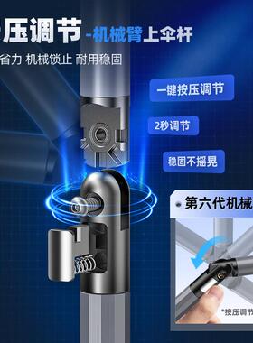 伞渔之外源钓鱼伞2大YZY-269钓伞205新款雨钓鱼专用新型户防晒拐